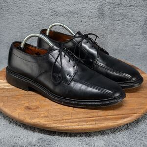 ALLEN EDMONDS HILLCREST BLACK MADE IN U.S.A. BICYCLE TOE SHOES SIZE 9.5 D